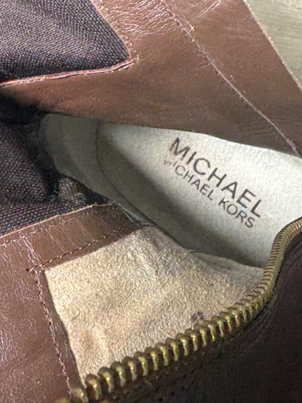 Michael Kors Aileen Wedge ankle boots, size 10 - Picture 10 of 12